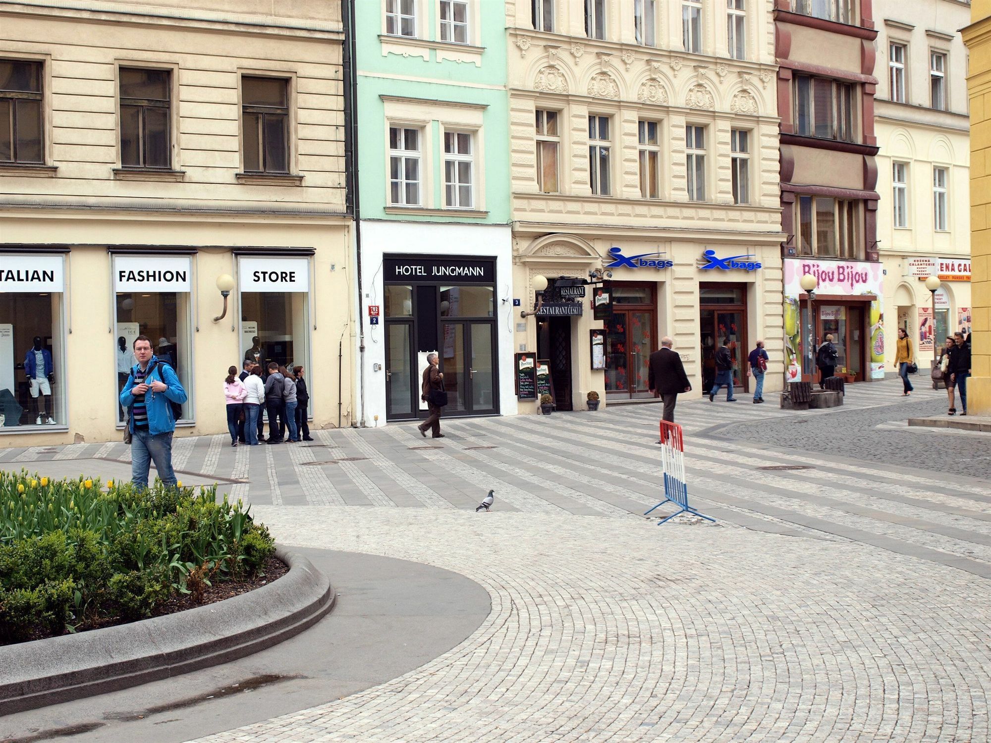 Jungmann Hotel Praha Bagian luar foto
